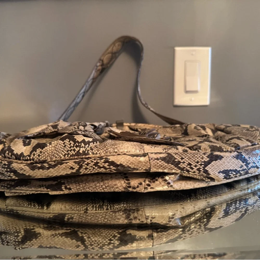 Jessica Simpson Python Embossed Purse - Picture 11 of 11